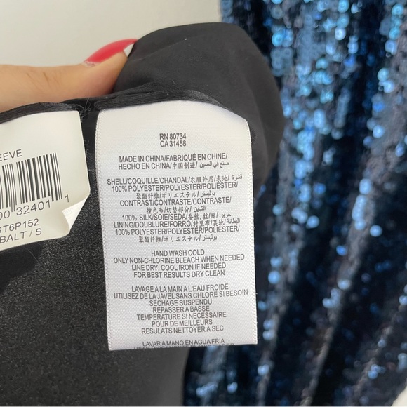 BCBG Maxazria Reece navy sequin dress - Picture 11 of 11